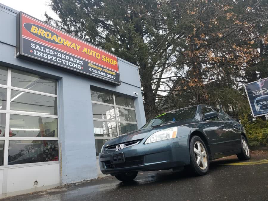 2004 Honda Accord Sdn EX Auto w/Leather/XM, available for sale in Chicopee, Massachusetts | Broadway Auto Shop Inc.. Chicopee, Massachusetts