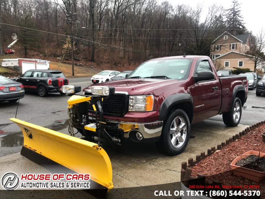 2009 GMC Sierra 1500 4WD Reg Cab 119.0" Work Truck, available for sale in Waterbury, Connecticut | House of Cars LLC. Waterbury, Connecticut