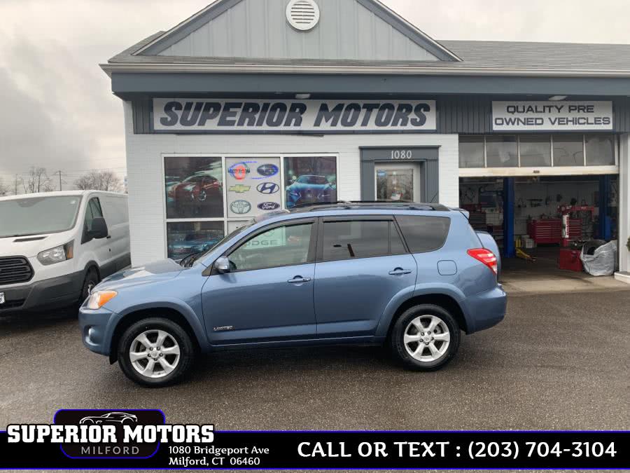 2011 Toyota RAV4 LIMITED 4WD 4dr 4-cyl 4-Spd AT Ltd (Natl), available for sale in Milford, Connecticut | Superior Motors LLC. Milford, Connecticut