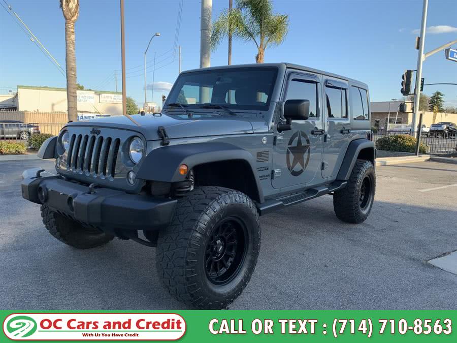 2015 Jeep Wrangler Unlimi SPORT, available for sale in Garden Grove, California | OC Cars and Credit. Garden Grove, California