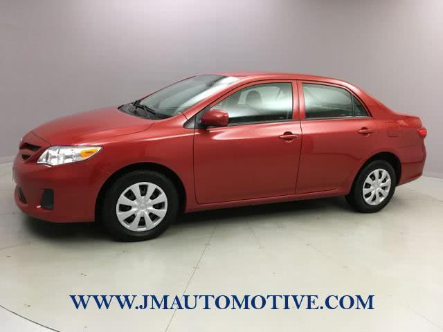 2013 Toyota Corolla 4dr Sdn Man L, available for sale in Naugatuck, Connecticut | J&M Automotive Sls&Svc LLC. Naugatuck, Connecticut