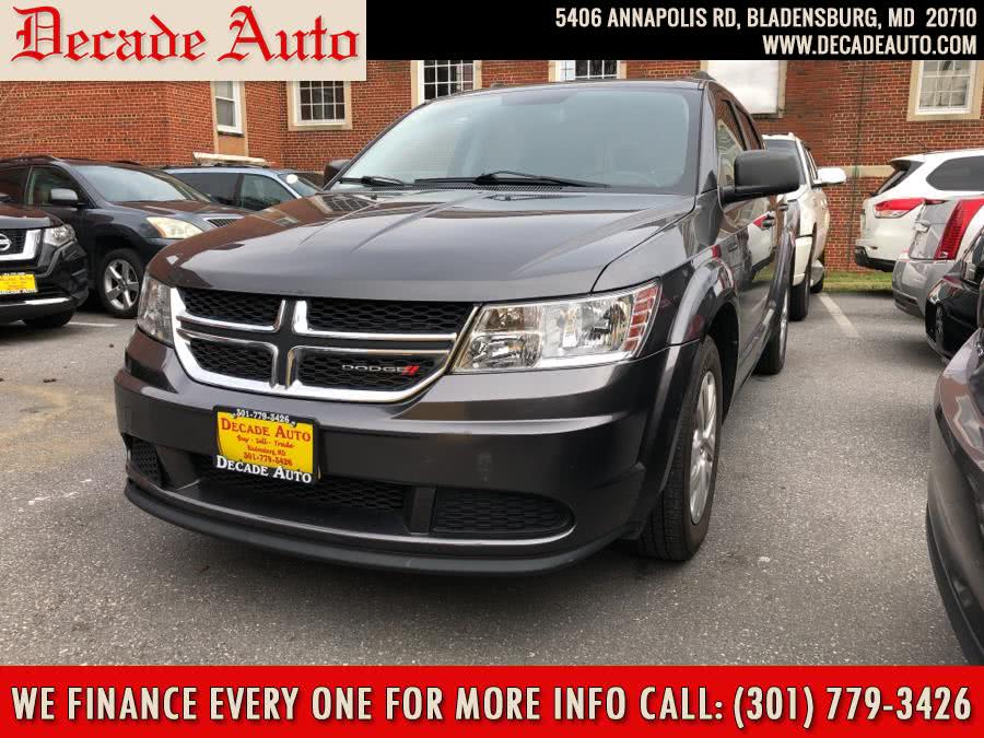 2016 Dodge Journey FWD 4dr SE, available for sale in Bladensburg, Maryland | Decade Auto. Bladensburg, Maryland