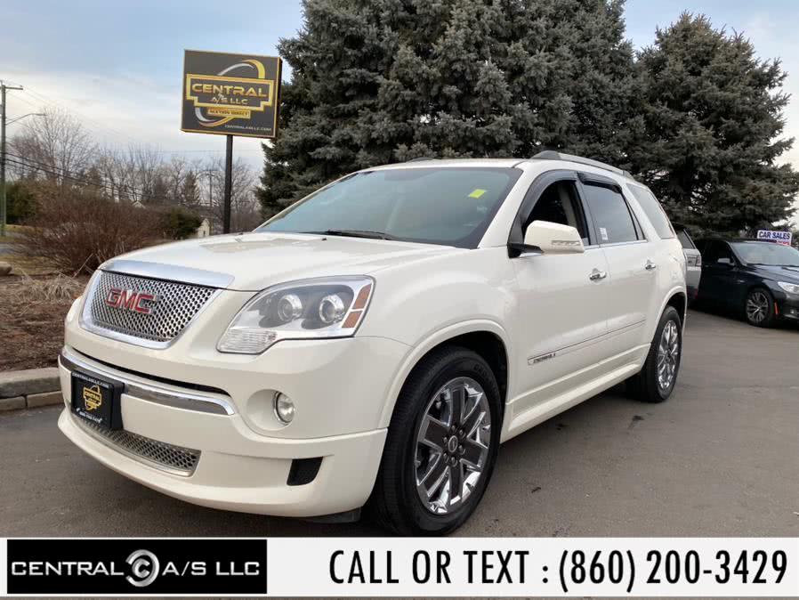 2012 GMC Acadia AWD 4dr Denali, available for sale in East Windsor, Connecticut | Central A/S LLC. East Windsor, Connecticut