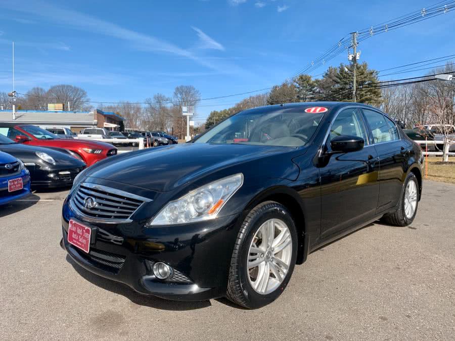 2011 Infiniti G37 Sedan 4dr x AWD, available for sale in South Windsor, Connecticut | Mike And Tony Auto Sales, Inc. South Windsor, Connecticut