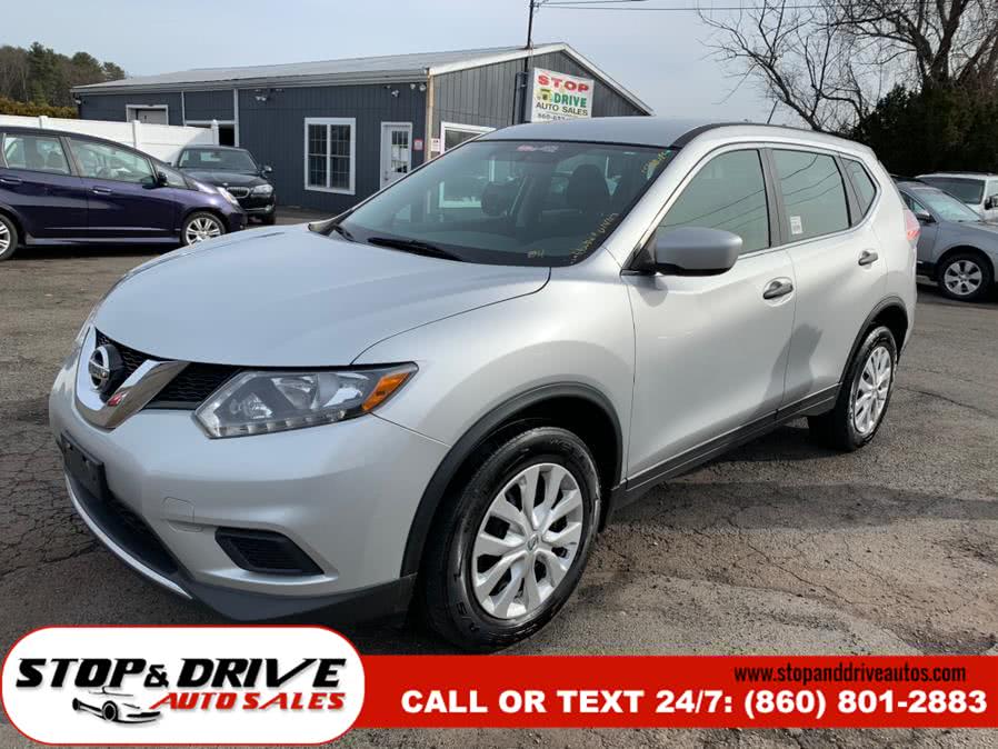 2016 Nissan Rogue AWD 4dr SL, available for sale in East Windsor, Connecticut | Stop & Drive Auto Sales. East Windsor, Connecticut