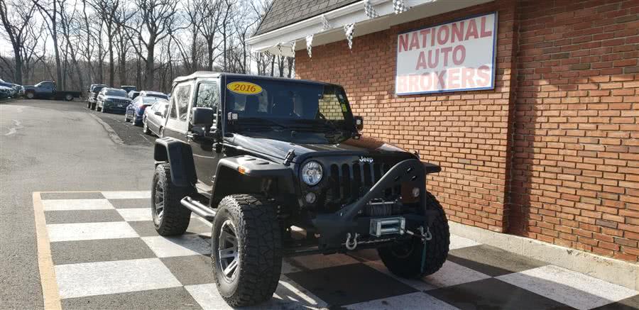 2016 Jeep Wrangler 4WD 2dr Sport, available for sale in Waterbury, Connecticut | National Auto Brokers, Inc.. Waterbury, Connecticut