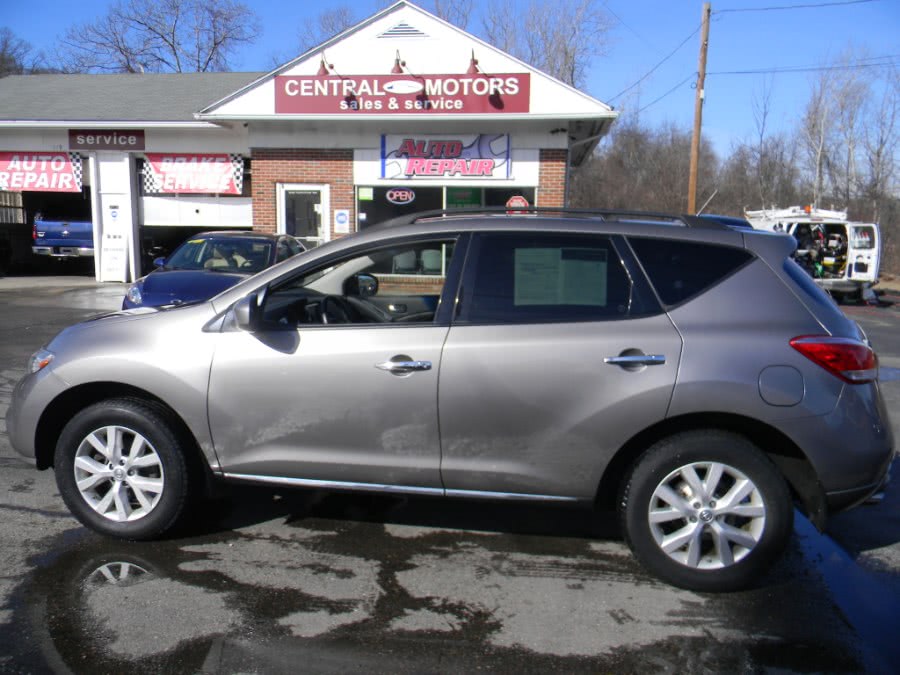 2012 Nissan Murano AWD 4dr SL, available for sale in Southborough, Massachusetts | M&M Vehicles Inc dba Central Motors. Southborough, Massachusetts