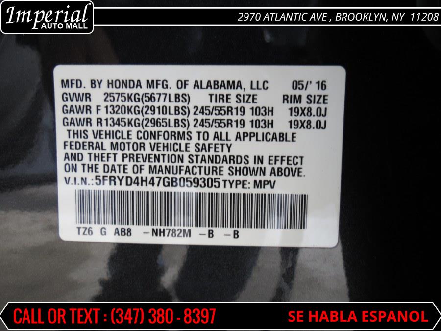 2016 Acura MDX SH-AWD 4dr w/Tech/AcuraWatch Plus, available for sale in Brooklyn, New York | Imperial Auto Mall. Brooklyn, New York 2016 Acura MDX SH-AWD 4dr w/Tech/AcuraWatch Plus, available for sale in Brooklyn, New York | Imperial Auto Mall. Brooklyn, New York