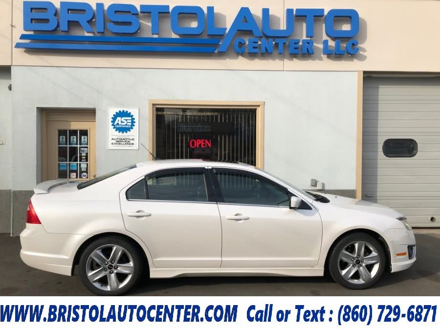 2012 Ford Fusion 4dr Sdn SPORT AWD, available for sale in Bristol, Connecticut | Bristol Auto Center LLC. Bristol, Connecticut