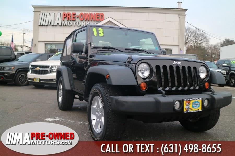 2013 Jeep Wrangler 4WD 2dr Sport, available for sale in Huntington Station, New York | M & A Motors. Huntington Station, New York