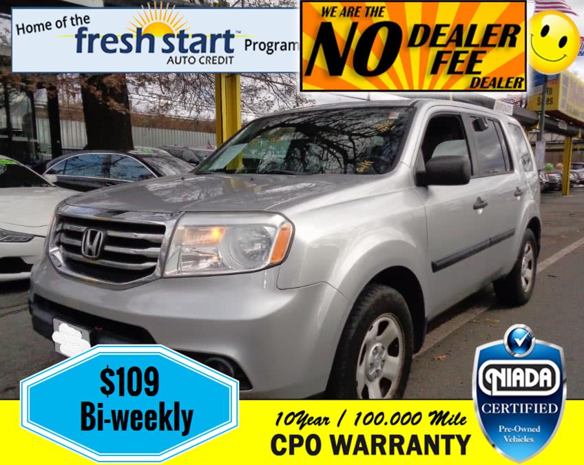 2013 Honda Pilot 4WD 4dr LX, available for sale in Rosedale, New York | Sunrise Auto Sales. Rosedale, New York