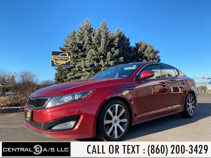 2011 Kia Optima 4dr Sdn 2.0T Auto SX, available for sale in East Windsor, Connecticut | Central A/S LLC. East Windsor, Connecticut