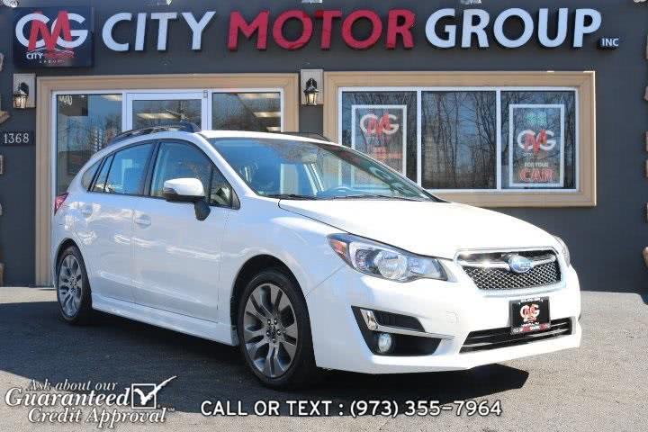2016 Subaru Impreza 2.0i Sport Premium, available for sale in Haskell, New Jersey | City Motor Group Inc.. Haskell, New Jersey
