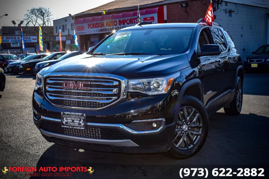 2018 GMC Acadia FWD 4dr SLT w/SLT-1, available for sale in Irvington, New Jersey | Foreign Auto Imports. Irvington, New Jersey
