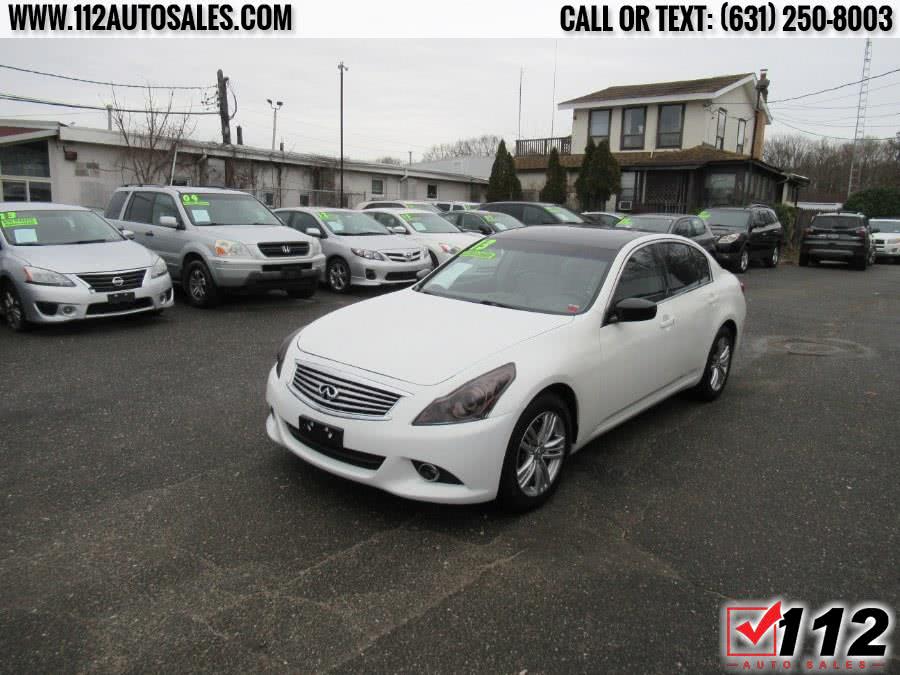 2013 Infiniti G37 Sedan 4dr x AWD, available for sale in Patchogue, New York | 112 Auto Sales. Patchogue, New York