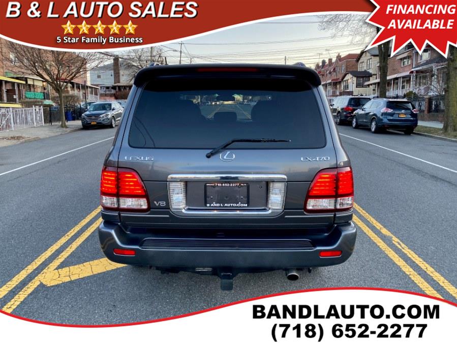 2007 Lexus LX 470 4WD 4dr, available for sale in Bronx, New York | B & L Auto Sales LLC. Bronx, New York 2007 Lexus LX 470 4WD 4dr, available for sale in Bronx, New York | B & L Auto Sales LLC. Bronx, New York