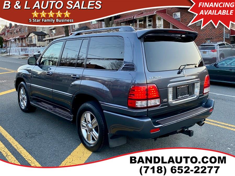 2007 Lexus LX 470 4WD 4dr, available for sale in Bronx, New York | B & L Auto Sales LLC. Bronx, New York 2007 Lexus LX 470 4WD 4dr, available for sale in Bronx, New York | B & L Auto Sales LLC. Bronx, New York
