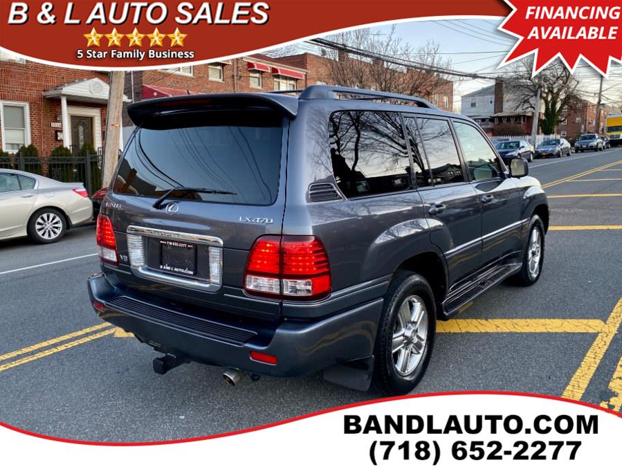 2007 Lexus LX 470 4WD 4dr, available for sale in Bronx, New York | B & L Auto Sales LLC. Bronx, New York 2007 Lexus LX 470 4WD 4dr, available for sale in Bronx, New York | B & L Auto Sales LLC. Bronx, New York