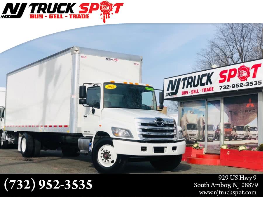 2016 HINO 268A 26 FEET DRY BOX + LIFT GATE + NO CDL, available for sale in South Amboy, New Jersey | NJ Truck Spot. South Amboy, New Jersey