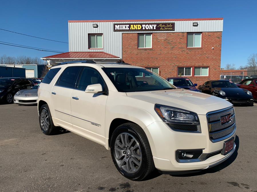 2014 GMC Acadia AWD 4dr Denali, available for sale in South Windsor, Connecticut | Mike And Tony Auto Sales, Inc. South Windsor, Connecticut 2014 GMC Acadia AWD 4dr Denali, available for sale in South Windsor, Connecticut | Mike And Tony Auto Sales, Inc. South Windsor, Connecticut