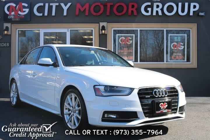 2015 Audi A4 2.0T Premium Plus, available for sale in Haskell, New Jersey | City Motor Group Inc.. Haskell, New Jersey