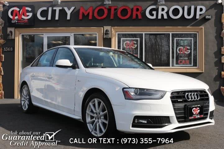 2015 Audi A4 2.0T Premium Plus, available for sale in Haskell, New Jersey | City Motor Group Inc.. Haskell, New Jersey