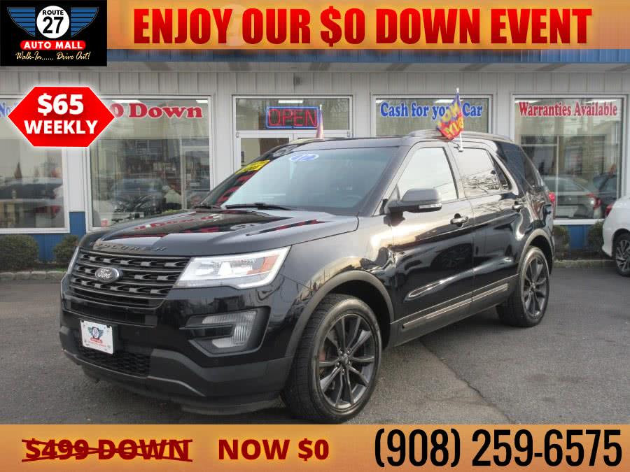2017 Ford Explorer XLT 4WD, available for sale in Linden, New Jersey | Route 27 Auto Mall. Linden, New Jersey 2017 Ford Explorer XLT 4WD, available for sale in Linden, New Jersey | Route 27 Auto Mall. Linden, New Jersey
