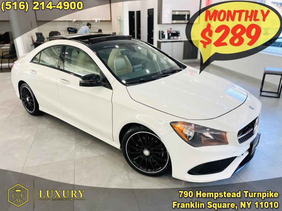 2017 Mercedes-Benz CLA CLA 250 4MATIC Coupe, available for sale in Franklin Square, New York | Luxury Motor Club. Franklin Square, New York