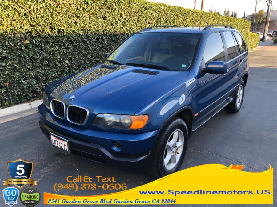 2001 BMW X5 X5 4dr AWD 3.0L, available for sale in Garden Grove, California | Speedline Motors. Garden Grove, California