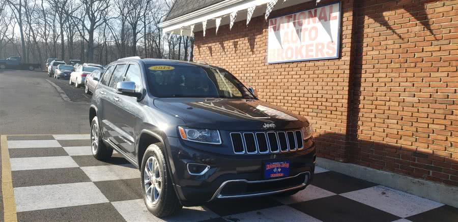 2014 Jeep Grand Cherokee 4WD 4dr Limited, available for sale in Waterbury, Connecticut | National Auto Brokers, Inc.. Waterbury, Connecticut