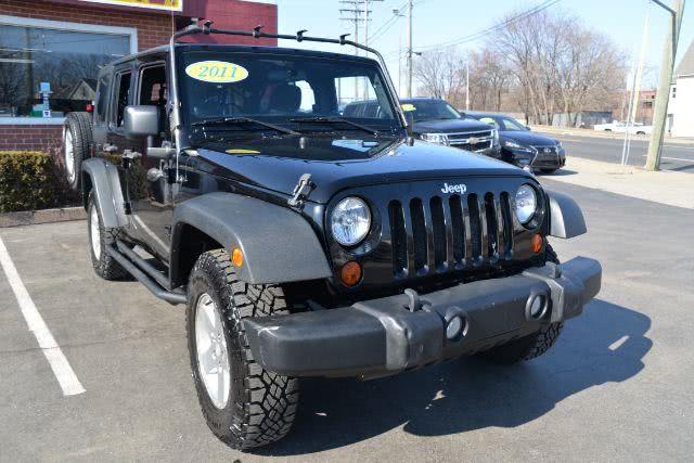 2011 Jeep Wrangler Unlimited Sport 4WD, available for sale in New Haven, Connecticut | Boulevard Motors LLC. New Haven, Connecticut