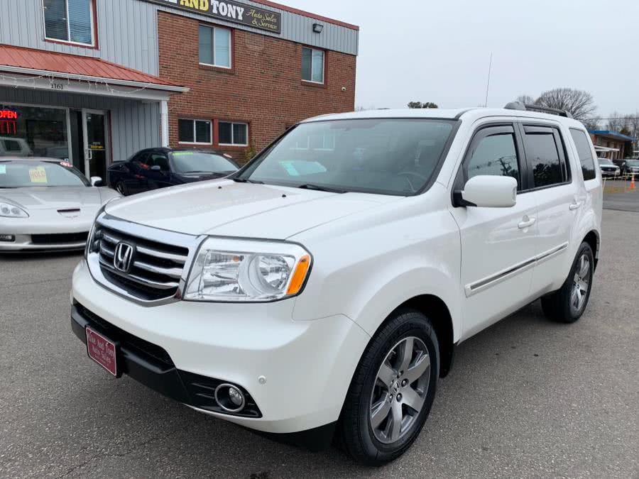 2013 Honda Pilot 4WD 4dr Touring w/RES & Navi, available for sale in South Windsor, Connecticut | Mike And Tony Auto Sales, Inc. South Windsor, Connecticut