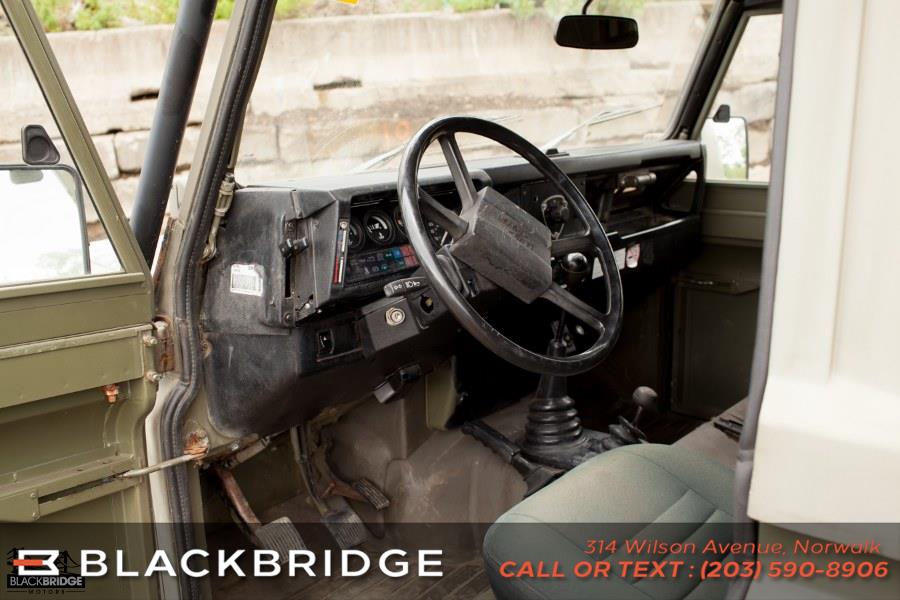 1986 Land Rover Defender 110, available for sale in Norwalk, Connecticut | Black Bridge Motors, LLC. Norwalk, Connecticut 1986 Land Rover Defender 110, available for sale in Norwalk, Connecticut | Black Bridge Motors, LLC. Norwalk, Connecticut