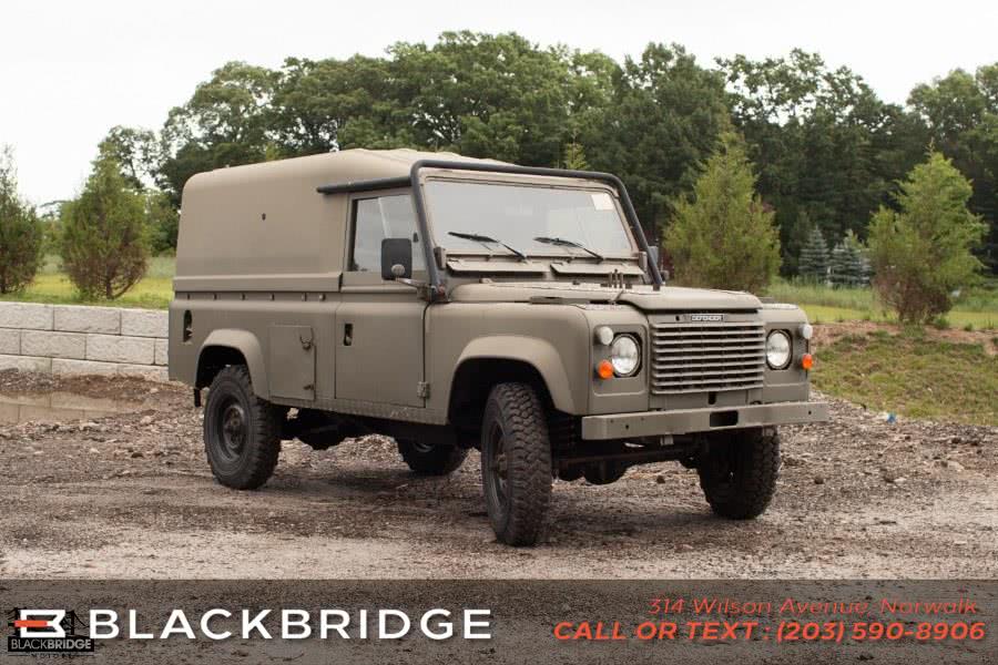 1986 Land Rover Defender 110, available for sale in Norwalk, Connecticut | Black Bridge Motors, LLC. Norwalk, Connecticut 1986 Land Rover Defender 110, available for sale in Norwalk, Connecticut | Black Bridge Motors, LLC. Norwalk, Connecticut