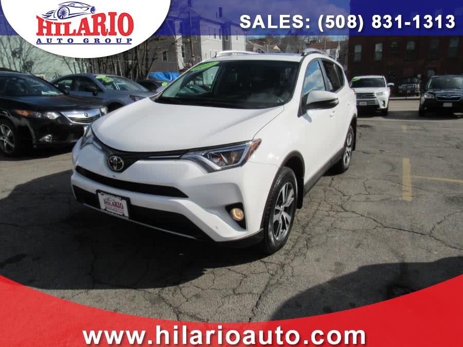 2017 Toyota RAV4 XLE AWD (Natl), available for sale in Worcester, Massachusetts | Hilario's Auto Sales Inc.. Worcester, Massachusetts
