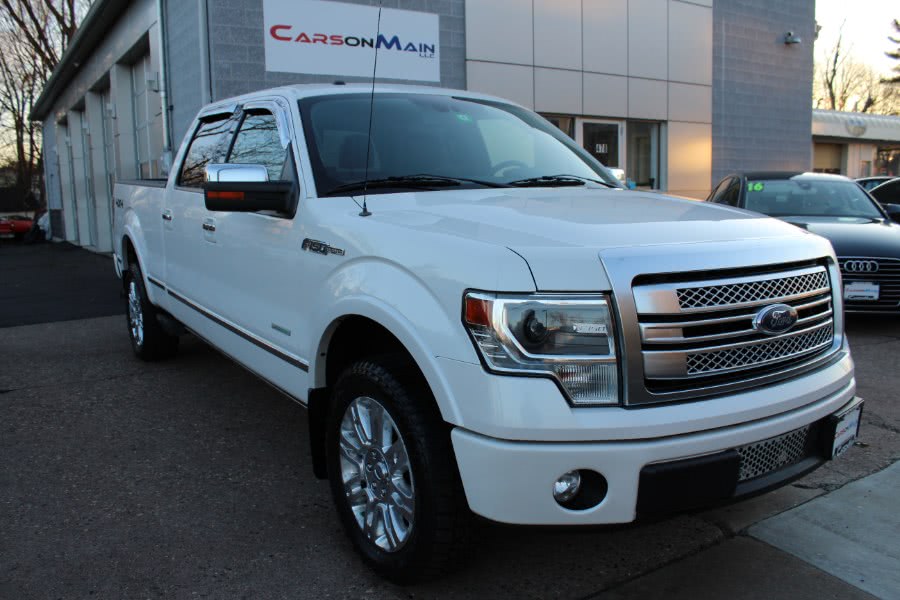 2013 Ford F-150 4WD SuperCrew 145" Platinum, available for sale in Manchester, Connecticut | Carsonmain LLC. Manchester, Connecticut