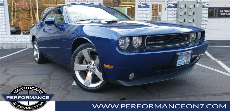 2010 Dodge Challenger 2dr Cpe R/T, available for sale in Wilton, Connecticut | Performance Motor Cars Of Connecticut LLC. Wilton, Connecticut