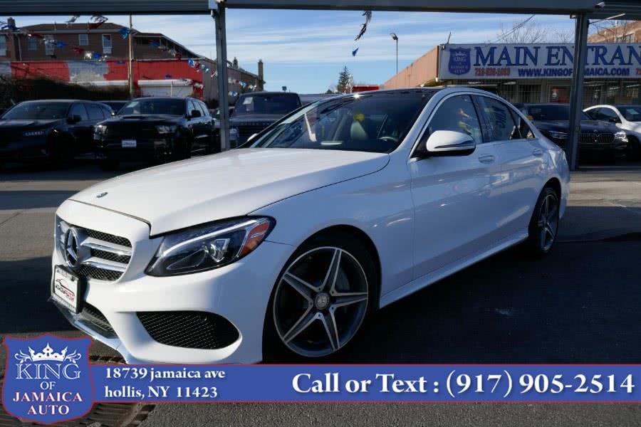 2017 Mercedes-Benz C-Class C 300 4MATIC Sedan with Sport Pkg, available for sale in Hollis, New York | King of Jamaica Auto Inc. Hollis, New York