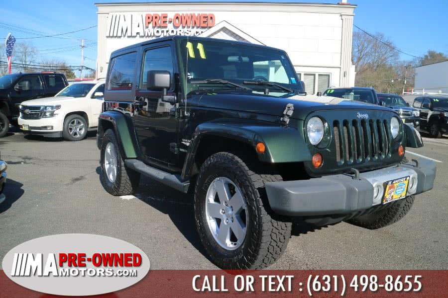 2011 Jeep Wrangler 4WD 2dr Sahara, available for sale in Huntington Station, New York | M & A Motors. Huntington Station, New York
