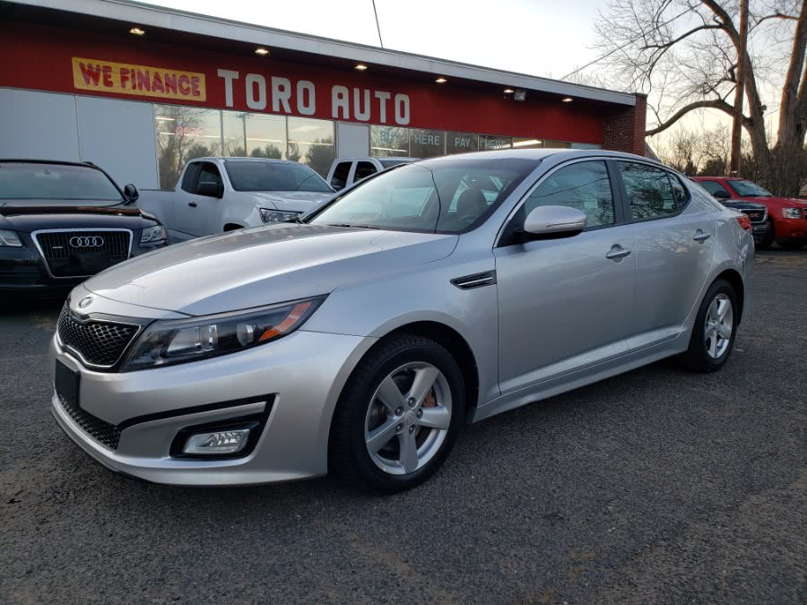 2015 Kia Optima 4dr Sdn LX, available for sale in East Windsor, Connecticut | Toro Auto. East Windsor, Connecticut