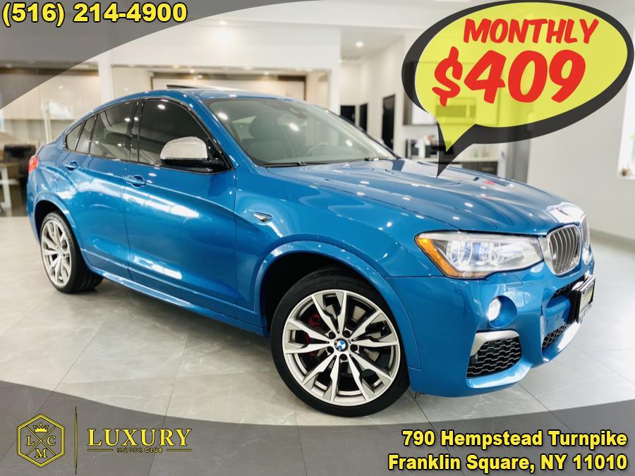 2017 BMW X4 M40i Sports Activity Coupe, available for sale in Franklin Square, New York | Luxury Motor Club. Franklin Square, New York