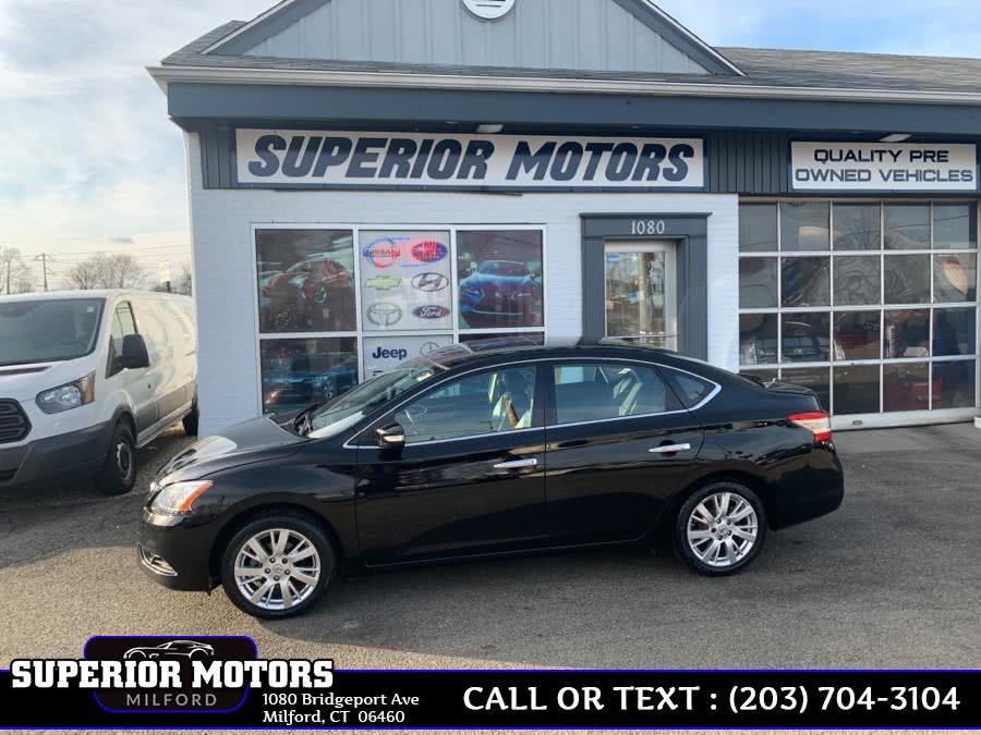 2014 Nissan Sentra SL 4dr Sdn I4 CVT SL, available for sale in Milford, Connecticut | Superior Motors LLC. Milford, Connecticut