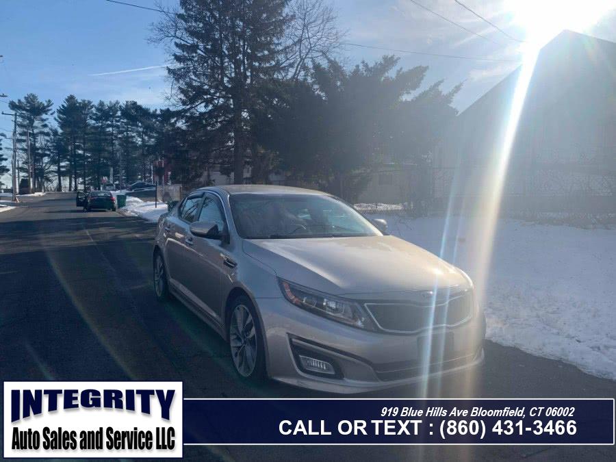 2014 Kia Optima 4dr Sdn SX, available for sale in Bloomfield, Connecticut | Integrity Auto Sales and Service LLC. Bloomfield, Connecticut