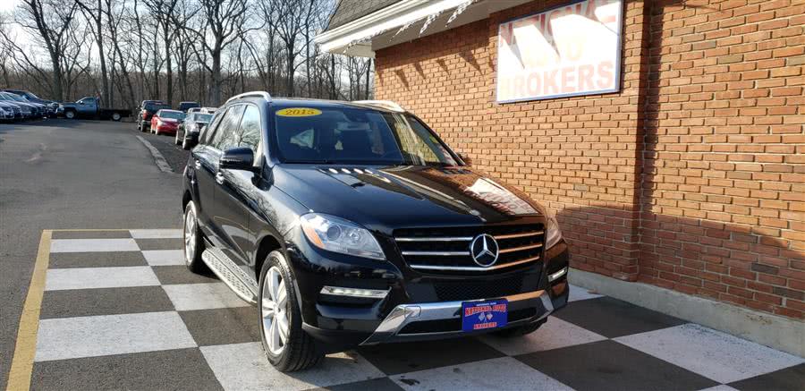 2015 Mercedes-Benz M-Class 4MATIC 4dr ML350, available for sale in Waterbury, Connecticut | National Auto Brokers, Inc.. Waterbury, Connecticut