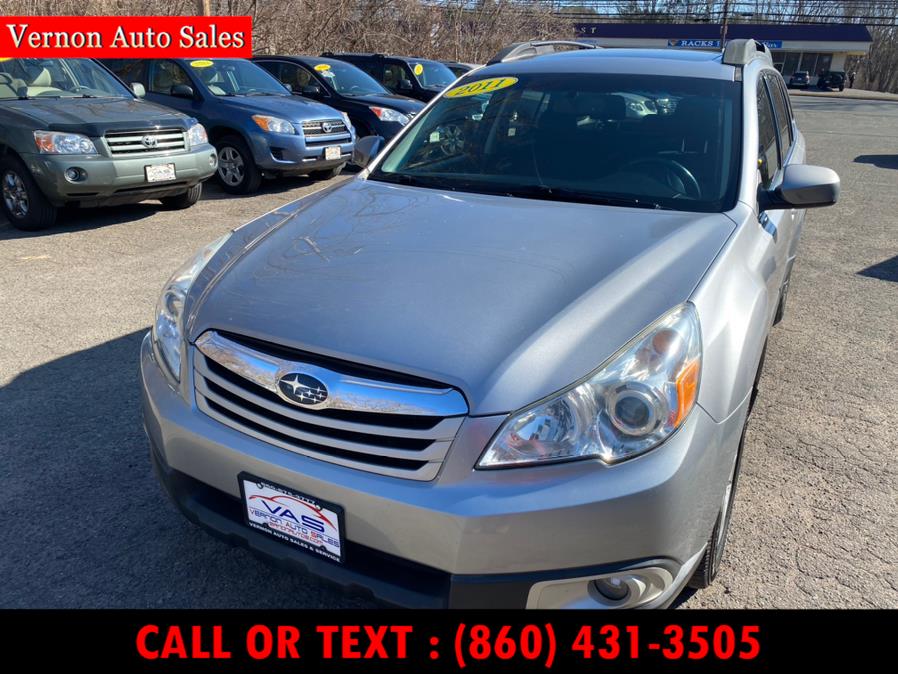 2011 Subaru Outback 4dr Wgn H4 Auto 2.5i Prem AWP/Pwr Moon, available for sale in Manchester, Connecticut | Vernon Auto Sale & Service. Manchester, Connecticut
