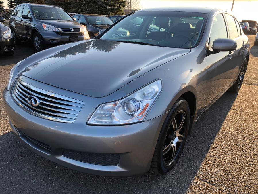 2007 Infiniti G35 Sedan 4dr Auto G35x AWD, available for sale in East Windsor, Connecticut | A1 Auto Sale LLC. East Windsor, Connecticut