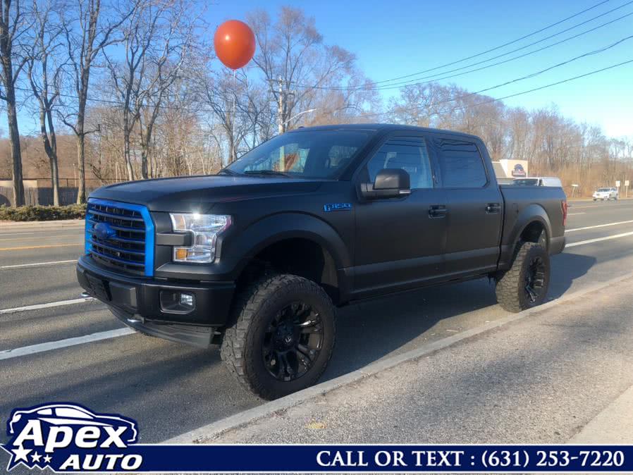 2017 Ford F-150 XLT 4WD SuperCrew 5.5'' Box, available for sale in Selden, New York | Apex Auto. Selden, New York