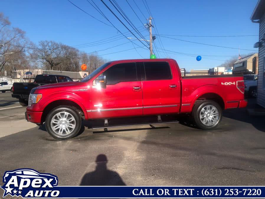 2012 Ford F-150 4WD SuperCrew 145" Platinum, available for sale in Selden, New York | Apex Auto. Selden, New York