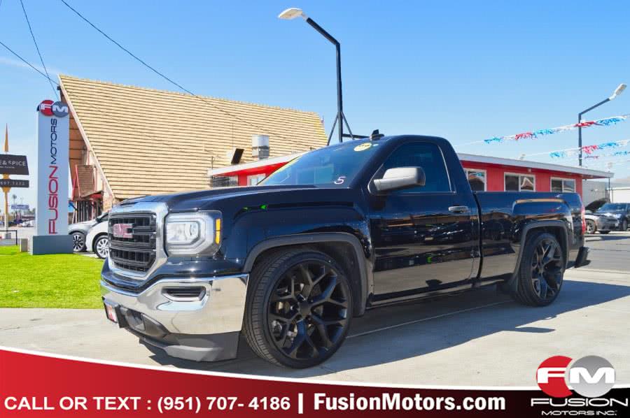 2016 GMC Sierra 1500 2WD Regular Cab 133.0", available for sale in Moreno Valley, California | Fusion Motors Inc. Moreno Valley, California