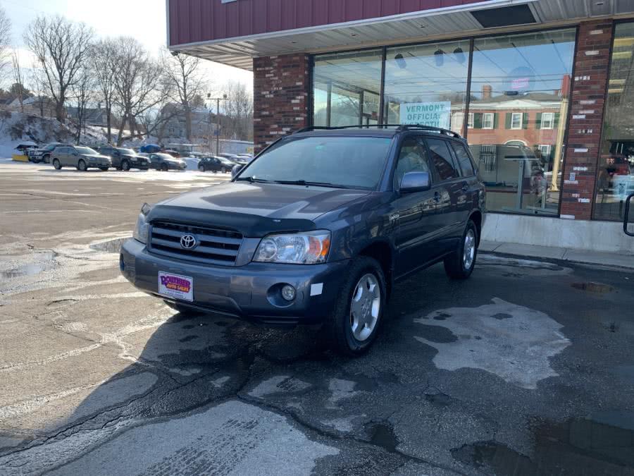 2005 Toyota Highlander 4dr V6 4WD Limited w/3rd Row, available for sale in Barre, Vermont | Routhier Auto Center. Barre, Vermont
